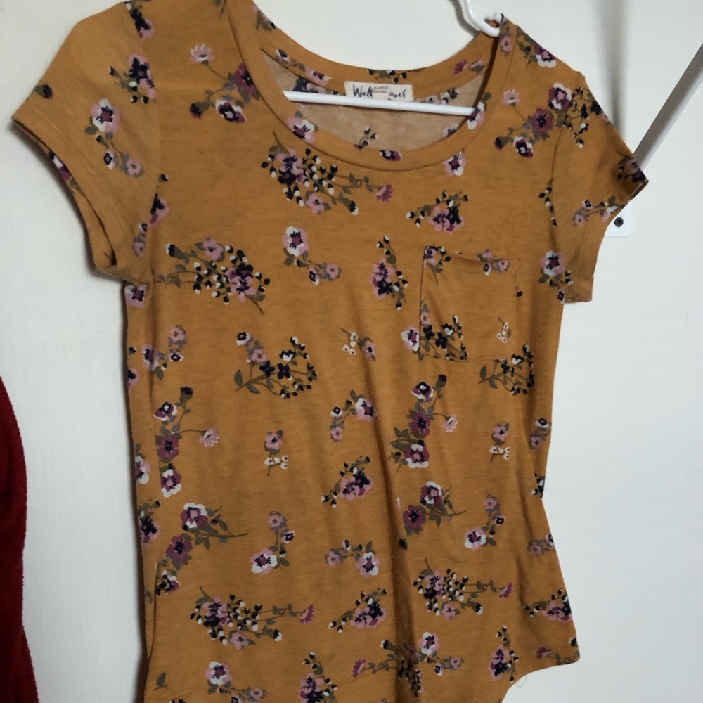 Mustard flower shirt Kohl’s